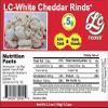 LC Foods White Cheddar Pork Rinds - Keto Friendly Cheesy Pork Rind Snack, High Protein and Fat Perfect For Ketogenic, Paleo, and Diabetic Diets view 3