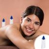 2 Pcs Cupping Device Suction Cups for Body Full Body Suit Massage Tool Face Facial Tool Facial Suction Cups Tools Vacuum Cupping Cups Physical Cup Plastic Glass Cup Sets view 4