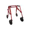 4 Wheel Klip Lightweight Medical Posterior Rollator Walker-Gait Trainer for Toddlers, Kids, Teens with Special Needs, Cerebral Palsy -8" Outdoor Front Swivel Wheels, Height Adjustable, Folds (Small) view 1