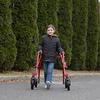 4 Wheel Klip Lightweight Medical Posterior Rollator Walker-Gait Trainer for Toddlers, Kids, Teens with Special Needs, Cerebral Palsy -8" Outdoor Front Swivel Wheels, Height Adjustable, Folds (Small) view 2
