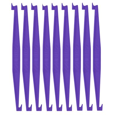 2 in 1 Outie Tool Aligner Remover for Invisible Braces | Easily and Safely Removes Top & Bottom Trays | 60 Count (Midnight Singles)