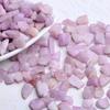 Natural Lavender Quartz Gravel Healing Stone Kunzite Purple Crystal Tumbled Stone for Decor 200g view 2