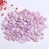 Natural Lavender Quartz Gravel Healing Stone Kunzite Purple Crystal Tumbled Stone for Decor 200g view 3