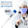 Berrcom Digital Thermometer for Adults, Kids, and Babies, Oral Rectal Underarm Medical Thermometer with Fever Alarm and C/F Switchable view 3