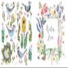 Floral Romance Nature Beauty Paper Beverage Cocktail Napkins, Bundle of 2 (20 count) Packages view 1