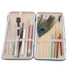 23 Pcs Ear Wax Removal Kit, Lighted Ear Pick Double Ended Ear Scoop Spoon Tweezer Stainless Steel Ear Wax Removal Tools with Storage Box(Green) view 1