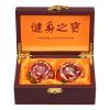 1.97'' Chinese Baoding Balls Hand Exercise Massage Balls with Box Red Rose Pattern Balls with Chimes Parents Gift TQZDBS71 view 1