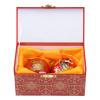 1.97'' Baoding Balls Hand Exercise Stress Balls with Chimes Dragon&Phoenix Pattern Red Balls with Box Parents Gift TQZDBS74 view 1