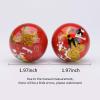 1.97'' Baoding Balls Hand Exercise Stress Balls with Chimes Dragon&Phoenix Pattern Red Balls with Box Parents Gift TQZDBS74 view 2