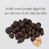 Goodland Farms Dark Chocolate Double Dipped Peanuts, 2 Pounds - Wholesale Bulk Candy, Dark Chocolate Covered Peanuts view 2
