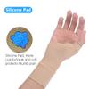 1Pair Thumb Hand Wrist Support Compression Gloves with Silicon Gel Pad, Ideal for Arthritis Joint Pain Tendonitis Sprains Hand Instability Sports view 2
