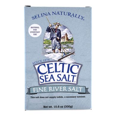 Celtic Sea Salt Fine Ground Salt 10.6 Oz (300 G) Extra Fine Grain, Natural, Gourmet For Shaker Jar, Salty, 10.6 Oz (Pack of 1)