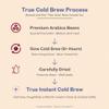 Civilized Coffee Instant Cold Brew Coffee Powder Medium Dark Roast Non-GMO Jar (10 oz) view 2