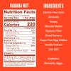 Over Easy Soft and Chewy Granola Breakfast Bars - Granola and Protein Bars - Energy Snack Bars - Clean, Gluten Free, Dairy Free, Soy Free and Kosher (Banana Nut, 12 Count) view 2
