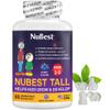 NuBest Tall Kids - Multivitamins & Minerals for Age 2 to 9 - Bone Strength & Immunity Support - Helps Kids, Toddlers Healthy - Animal Shapes - 60 Chewable Berry Tablets | 1 Month Supply view 1