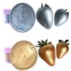 Gold and Silver Edible Luster dust for cake decoration, dusting powder, Metallic Food paint 5 grams Net each jar, Food grade 100% edible Kosher and Halal Certified. view 1