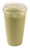 [200 PACK] 20 oz Cups | Iced Coffee Go Cups and Sip Through Lids | Cold Smoothie | Plastic Cups with Sip Through Lids | Clear Plastic Disposable Pet Cups | Ideal for Parfait, Juice, Soda, Party Cups view 1