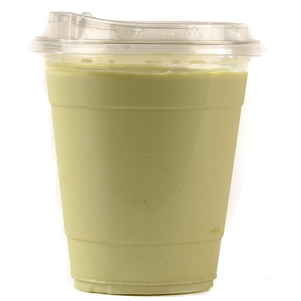 [300 PACK] 16 oz Cups | Iced Coffee Go Cups and Sip Through Lids | Cold Smoothie | Plastic Cups with Sip Through Lids | Clear Plastic Disposable Pet Cups | Ideal for Parfait, Juice, Soda, Party Cups