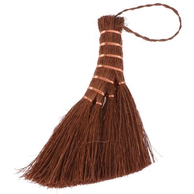 1pc Cleaning Broom Natural Palm Efficient Home Use Tool for Easy Cleaning and Gentle Surfaces Convenient Hanging Design for Storage for Small Spaces