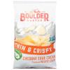 Boulder Canyon Thin & Crispy Cheddar Sour Cream Potato Chips, 6 OZ view 1