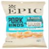 EPIC Sea Salt and Vinegar Pork Rinds, Keto Friendly, Protein Snacks, 2.5 oz view 1