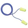 E-A-Rsoft Yellow Neons Soft Foam Ear Plugs Corded Regular Size view 1