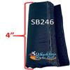 Wheelchair Tube Impact Guards (4" Long) view 2