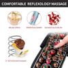 LONG-M Acupuncture Foot Massage Sandals Health Shoe Reflexology Magnetic Sandals Acupuncture Healthy,40/41 view 2