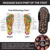 LONG-M Acupuncture Foot Massage Sandals Health Shoe Reflexology Magnetic Sandals Acupuncture Healthy,40/41 view 3