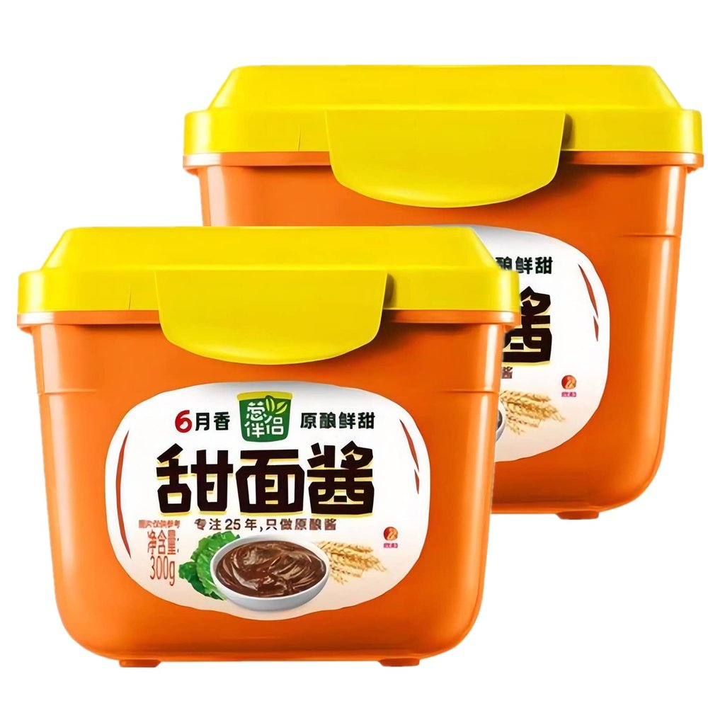 2 boxes Sweet Bean Paste -Tian Mian Jiang-10.58 Oz 2