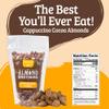 Almond Brothers Roasted Almonds - 2 lb bag - Hand Crafted Cappuccino & Cocoa Almonds, Gluten-Free, Non-GMO view 2