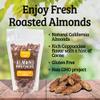 Almond Brothers Roasted Almonds - 2 lb bag - Hand Crafted Cappuccino & Cocoa Almonds, Gluten-Free, Non-GMO view 3