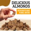Almond Brothers Roasted Almonds - 2 lb bag - Hand Crafted Cappuccino & Cocoa Almonds, Gluten-Free, Non-GMO view 4