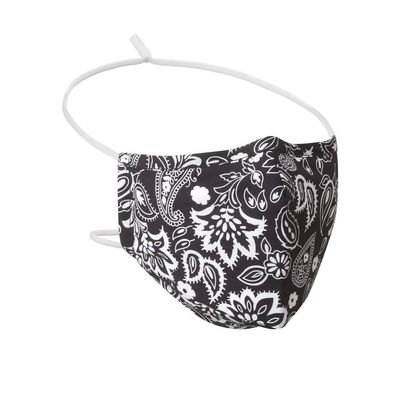 100% Cotton Washable Constantia Over-The-Head Face Mask - XL