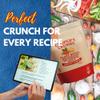 Cooper's Crumbs All Natural Gluten Free Low Carb Bread Crumb Alternative, High Protein, Vegan, Certified Kosher, Paleo, Keto, Made in USA (Crumbs with a Cayenne Kick) view 3