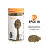 Allrecipes Taste of India (Curry Powder, Crushed Mint, Turmeric) in Glass Jars with Removable Sifter Caps for Sprinkling, Set of 3 view 3