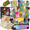 Maxi International Food Hamper | Premium Exotic Foreign Foods | Unique Hampers & Gourmet Gift for Men and Women | American Alike Retro Turkish Foods | 20 Full-Size + 1 Bonus Snacks view 1
