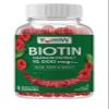 Biotin Gummies 10,000mcg  Biotin for Hair Growth Women  Great-Tasting Gummies  Hair, Skin & Nails Vitamins  Non-GMO Vegan Biotina Supplement for Women  70 Count view 1