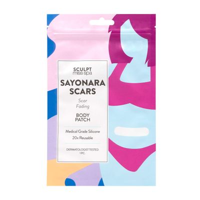 MISS SPA Scar Body Patches, Hydrating and Smoothing Reusable Scar Fading Body Patches, Medical Grade Silicone Patches for Minimizing Appearance Overnight, Reusable 20 Times
