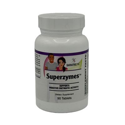 BariatricPal Superzymes Digestive Aid Tablets (90 Count)