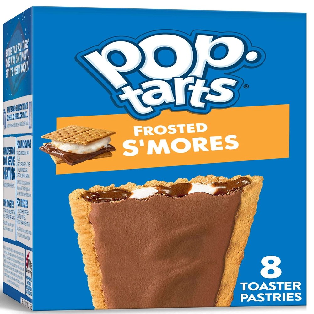 Kelloggs Pop-Tarts Frosted Smores Toaster Pastries, 13.5 Ounce - 12 per case.