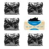 Pedsox, Refill 500pcs Disposable Hygienic Try On Socks, Comfort Line, Unisex, One Size, Black view 1
