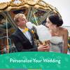 Personalized Wedding Kisses & Stickers (Assembly Required - 1 lb of Candy + 1 Sheet of Stickers) - Rustic Vines view 4