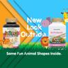 NaturesPlus Animal Parade Gold Multivitamin Childrens Chewables - Watermelon Flavor - 120 Animal-Shaped Tablets, Pack of 2 - Vitamin D3, K2 & Probiotics - Vegan, Gluten Free - 120 Total Servings view 2