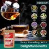 Herbaly Heart Functional Tea - 9 Superherbs - Natural, Organic, Non-GMO, Caffeine-Free, Sugar Free - 1 Pack, 30 Pyramid Tea Bags view 3