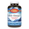 Carlson - Multi + Omega-3, Fish Oil with Vitamins & Minerals, Health Function and Optimal Wellness, 120 Softgels view 1
