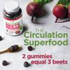 COUNTRY FARMS Bountiful Beets Gummies, Circulation Superfood, Promotes Energy and Endurance, Nitric Oxide Booster, 30 Servings, White, 60 Count view 4
