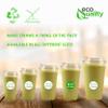 EcoQuality 1800 PACK 20 oz Clear Plastic Disposable Pet Cups with Sip Through Lids - Ideal for Parfait, Juice, Soda, Party Cups view 4
