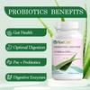 AloeCure Daily Probiotics 10 Billion CFU for Digestive Support 8 Strains, 6 Prebiotics & Enzymes - Digestive Supplement with Bromelain for Women & Men - Gut Support, Digestive Relief, 30 Caps x 2btls view 2