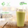 450 Pack 24 oz Clear Plastic Disposable Pet Cups | Iced Coffee Go Cups with Sip Through Lids | Ideal for Parfait, Juice, Soda, Parties view 3